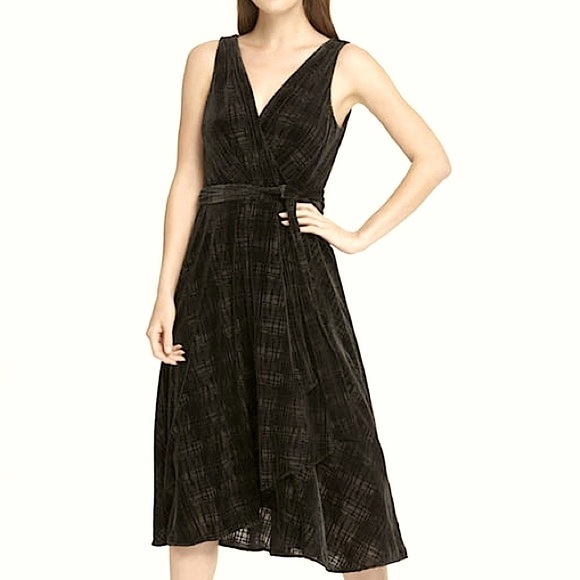 LTK Best Dress For All Types Wrap Dress Lifted Texture Silky Feel Belt Midi 8 - Picture 1 of 15